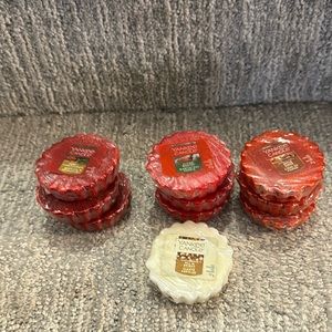 Lot of 10 Yankee Candle wax tarts melts